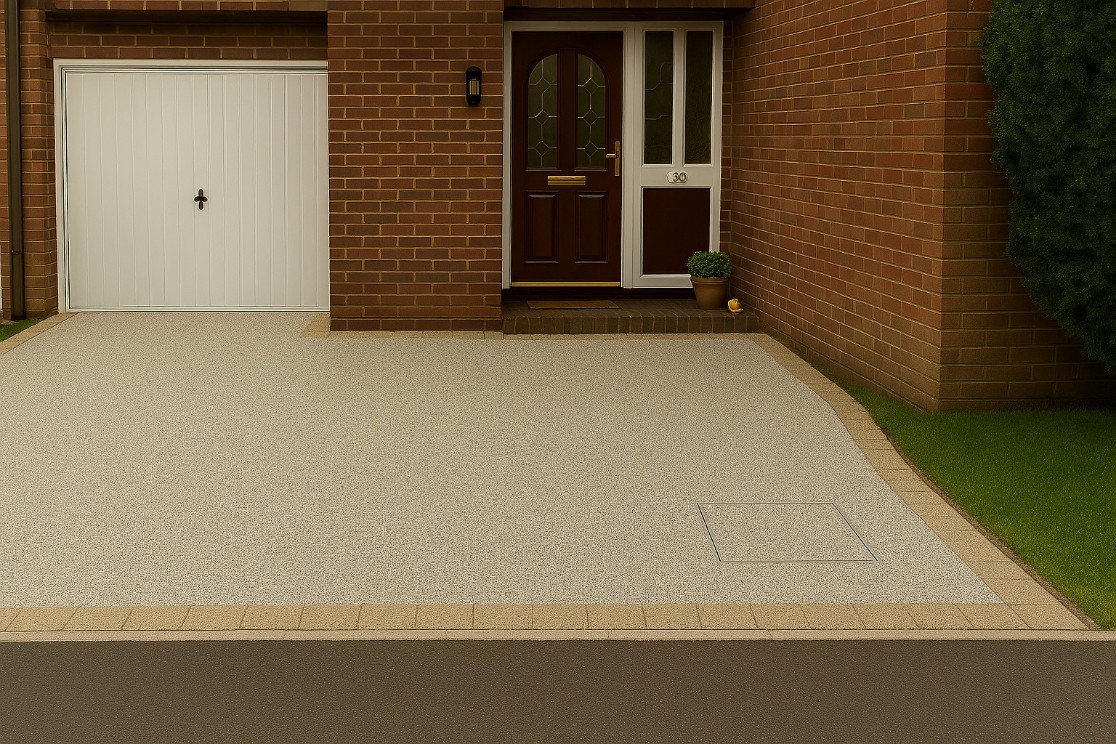 Resin bound driveway in Haywards Heath 