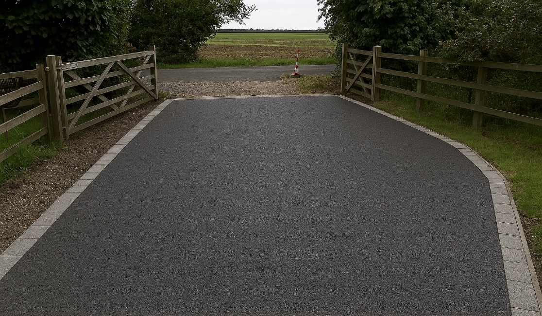  A new resin bound driveway in Sevenoaks, Kent 