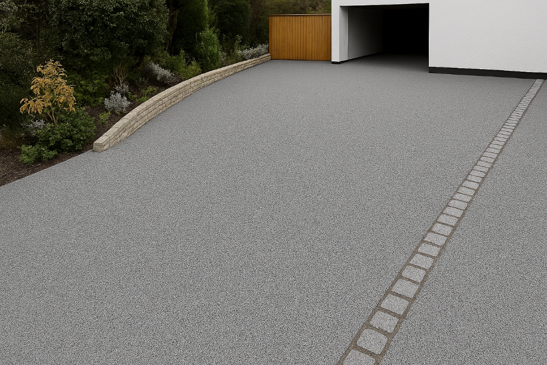  a new resin bound driveway in Maidstone 